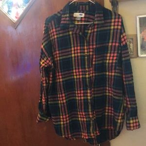 Ladies Boyfriend flannel shirt